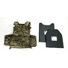 Балістичні вставки груди - спина для бронежилета LBT 6094 L/XL Grad IIIA клас захисту